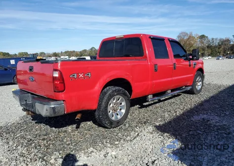2008 Ford F250 Super Duty из США, поврежденный, VIN 1FTSW20588EA43370